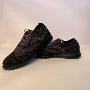 Cole Haan Men’s 2.Zerogrand Stitchlite Black Oxfords Size 9.5 NEW!